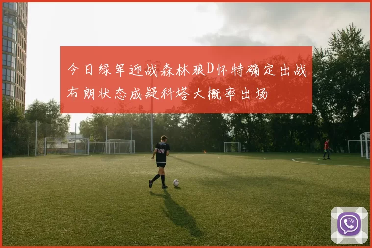 今日绿军迎战森林狼D怀特确定出战布朗状态成疑科塔大概率出场